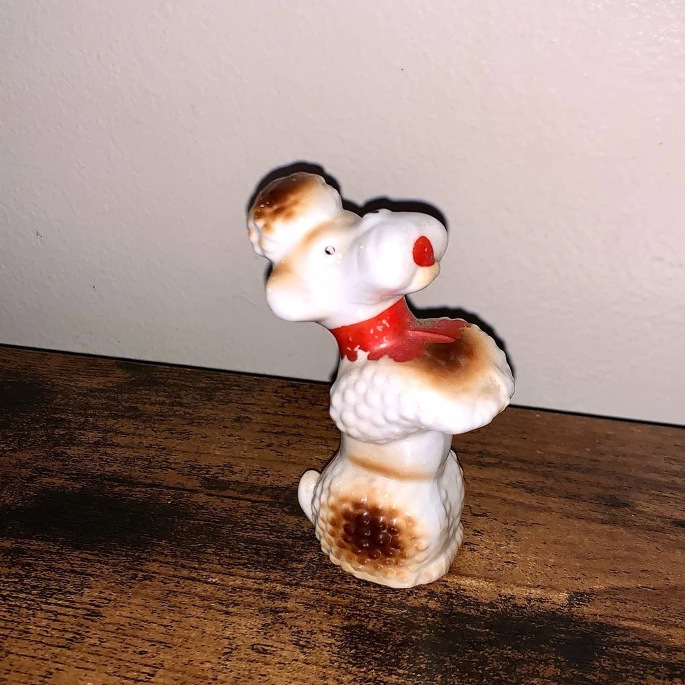 Vintage Poodle Figurine Made in Japan